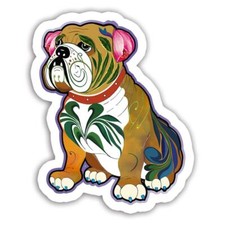 Adesivo regalo bulldog fusion - adesivo, regalo: