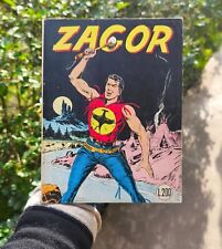 ZAGOR N.1 LIRE 200,edizioni ARALDO, ristampa 200 lire scritta rossa