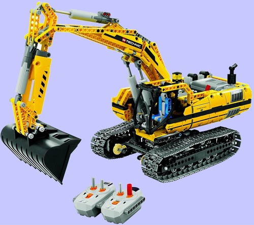 Lego technik 8043 escavatore - lego,