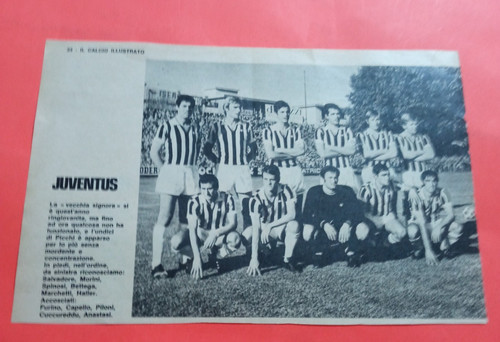 Squadra calcio 1970 - 1970, juventus