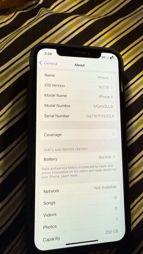 Apple iphone 256gb - apple, pearl