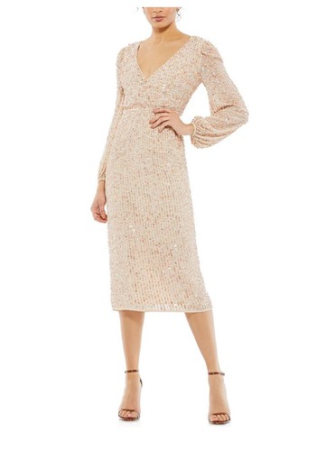 Abito midi mac duggal - abito,