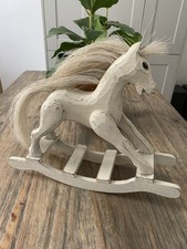 Cavallo dondolo legno - a,