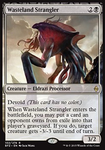 Mtg wasteland strangler - mtg,