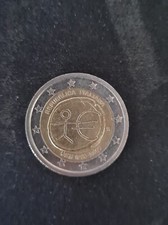 MONETA da 2 euro con omino