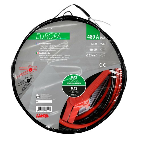 Cavi batteria 24v 450cm - cavi,