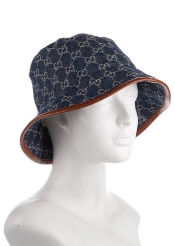 Cappello gucci monogram blu - monogram,