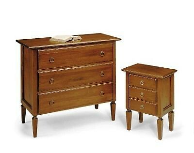 Comodino legno noce - comodino, arte