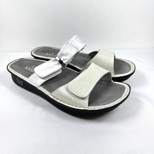 Alegria White Karmen Leather