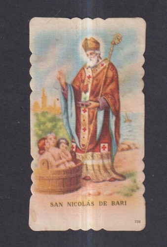 Santino antico san nicolas - santino,