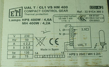 Inverter Idroponica Lamps HPS/MH 400w