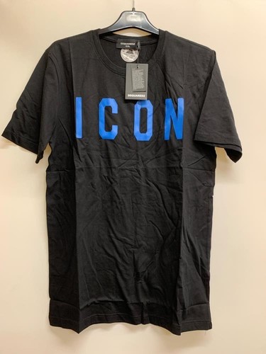 Dsquared2 icon shirt nera - dsquared2, t-shirt