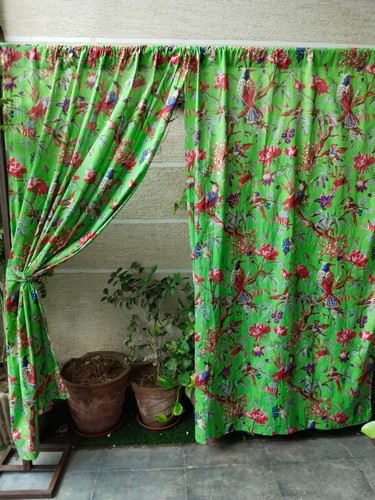 Tenda boho stampa uccellino - stampa,