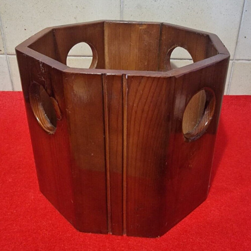 Antico cachepot legno vaso - antico,