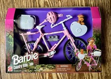 Barbie country ride bike 1996 - barbie,