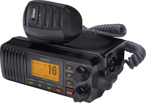 Uniden um385bk radio vhf - um385bk,