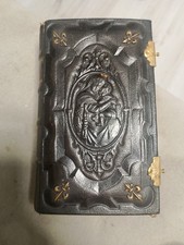 Libro Antico Di Preghiere 30 GENNAIO 1897 ADMITTITUR Con Placatura In Oro