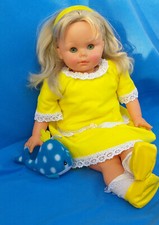 Bambola ZANINI ZAMBELLI ZZ vintage doll anni 60 70?  in giallo