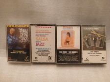 4 Tito Puente Cassettes: Salsa