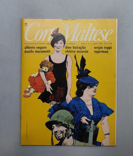 Rivista corto maltese anno - rivista,