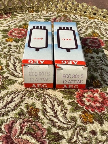 Lotto tubi aeg - aeg, 12at7wc