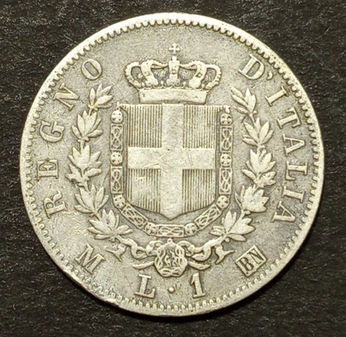 Lira 1863 milano lire - lira,
