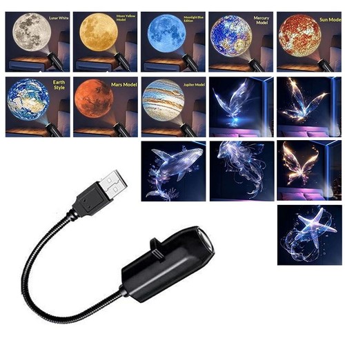 Proiettore led usb 9pcs - proiettore,