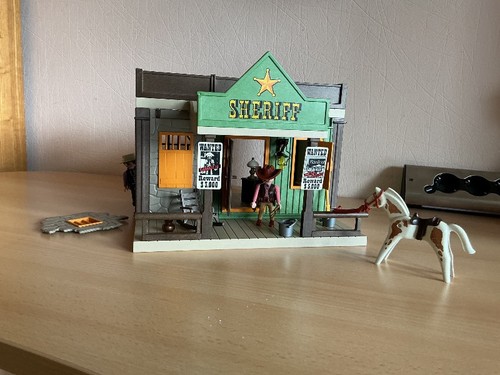Playmobil western sceriffo - western,