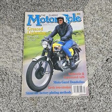 September 1993 The Classic Motorcycle Magazine BSA A65L Moto Guzzi Dondolino 