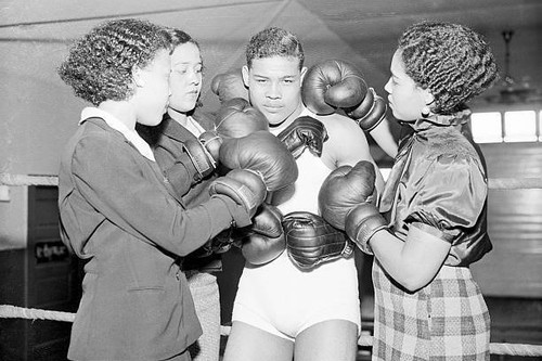 Joe louis with - with, in