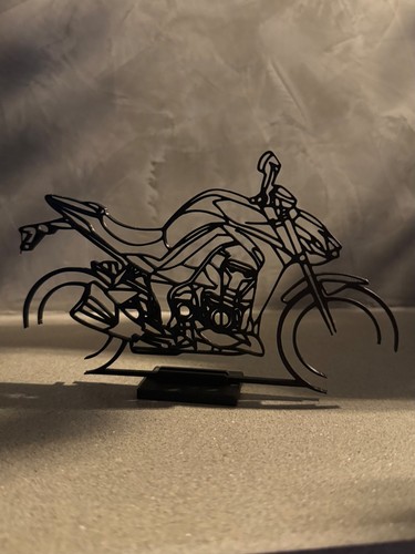 Moto stilizzata stampata - in, 3d