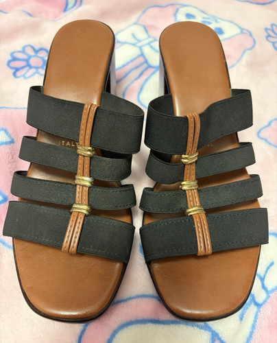 Women black strappy - black,