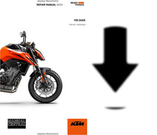 KTM 790 DUKE 2024 - MANUALE