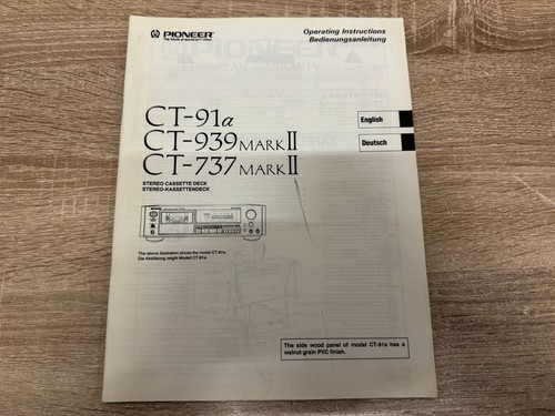 Pioneer manuale istruzioni - pioneer,