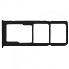 Bandeja Sim Per Samsung Galaxy M20 Adattatore Scheda Micro Sd Dual Nero