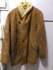 GIACCONE INVERNALE MONTONE ROVESCIATO ORIGINAL SHEARLING UOMO TAGLIA 54