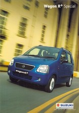 Suzuki Wagon R+ Special 1.3 2002-2003 Brochure vendita pieghevole mercato Regno Unito