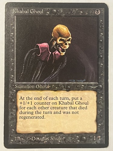Mtg khabal ghoul - -, arabian