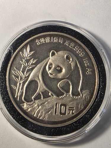 Moneta argento 1990 panda - moneta,