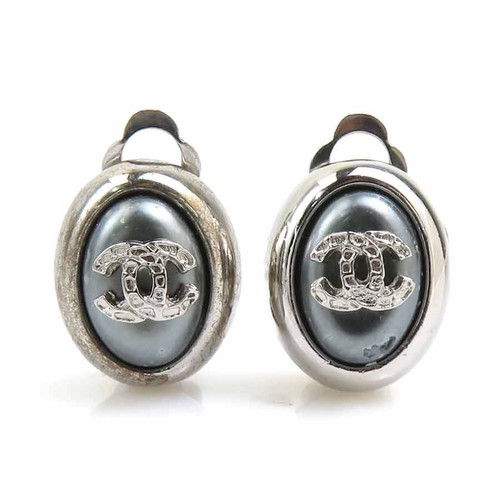 Orecchini con clip con logo