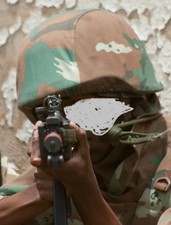 Copri elmetto mimetico