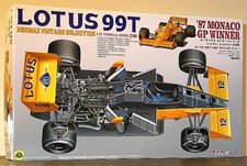 BEEMAX NUNU 1/12 LOTUS 99T 1987 MONACO WINNER SENNA NUOVO per TAMIYA DOYUSHA HIRO