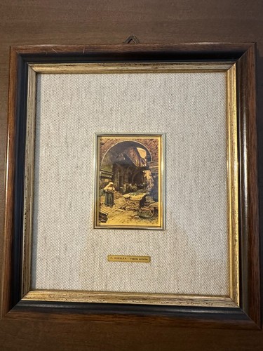 Quadro foglia oro zecchino - quadro,