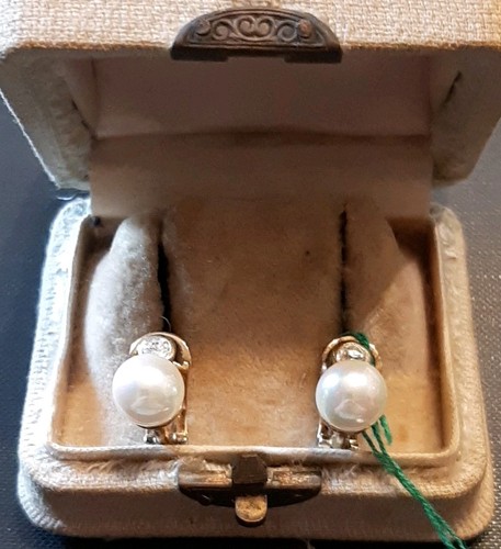 Orecchini argento 925 perla - argento,