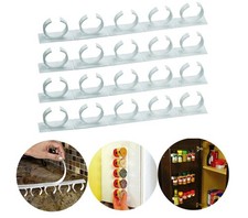 Set 4 strisce con 5 clip 4369 porta spezie adesive su tutte le superfici