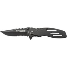 Coltello tascabile pieghevole Smith & Wesson SWA24S Extreme Ops Clip Point Liner Lock