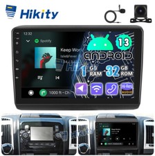 Radio navigatore Android CarPlay 9" per Fiat Ducato Citroen Jumper Peugeot Boxer 10-24