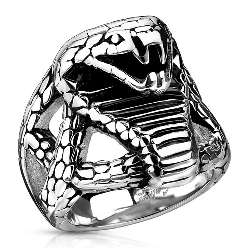 Anello uomo acciaio - in,