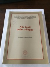 Alle fonti dello sviluppo -