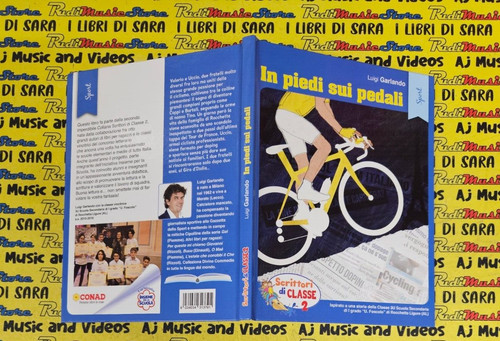 Book libro piedi sui pedali - libro,